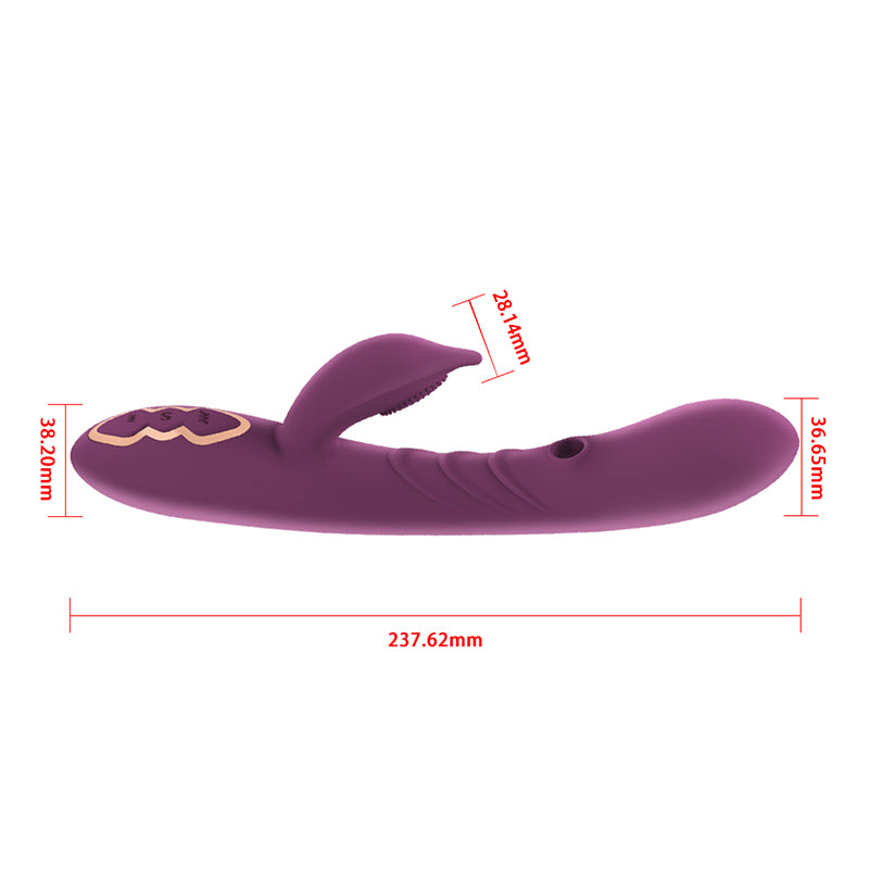 Eve's Fun fully automatic smart vibrator sucking stick with magic beans