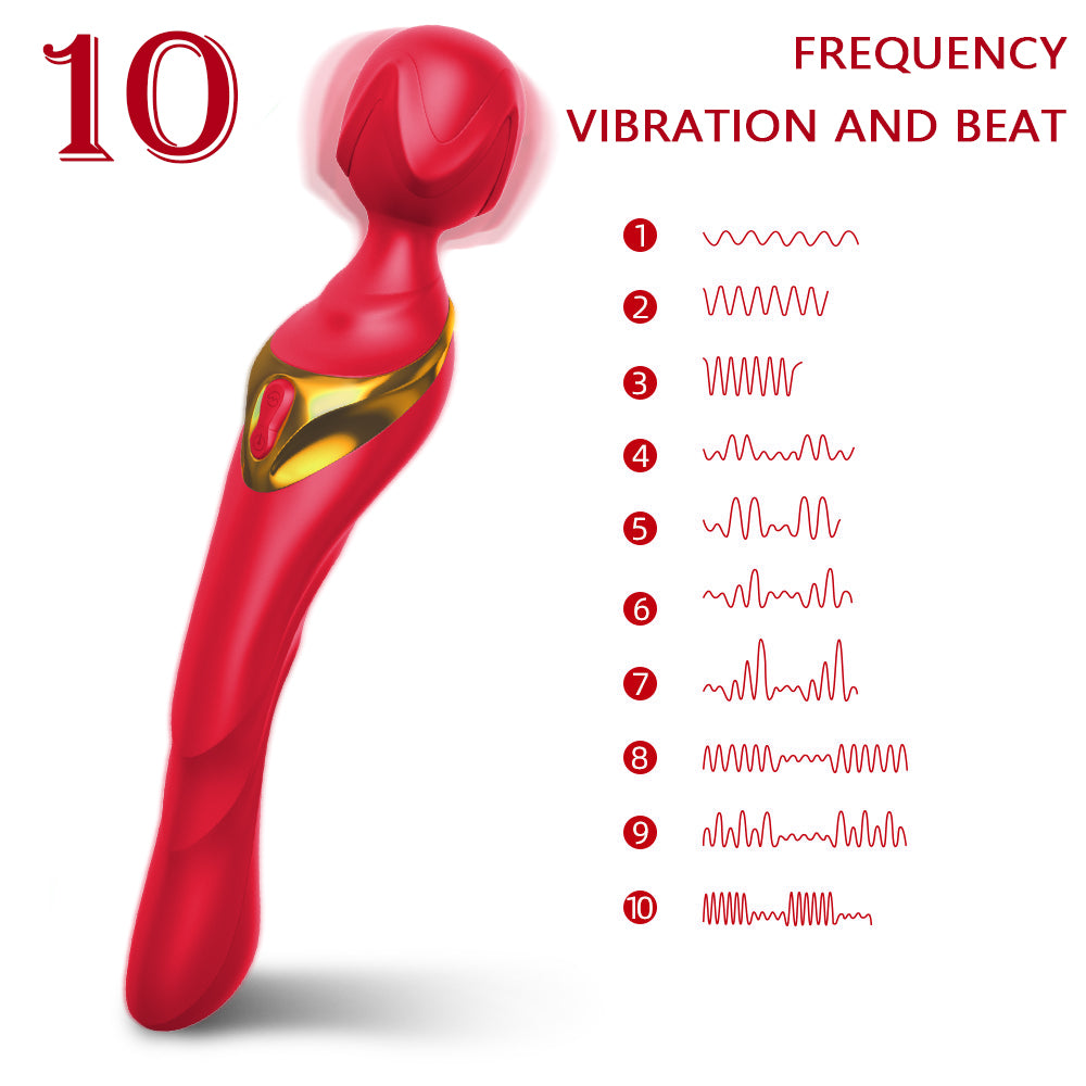 Eve's Fun 10 frequency vibration and beat to G-Spot double function