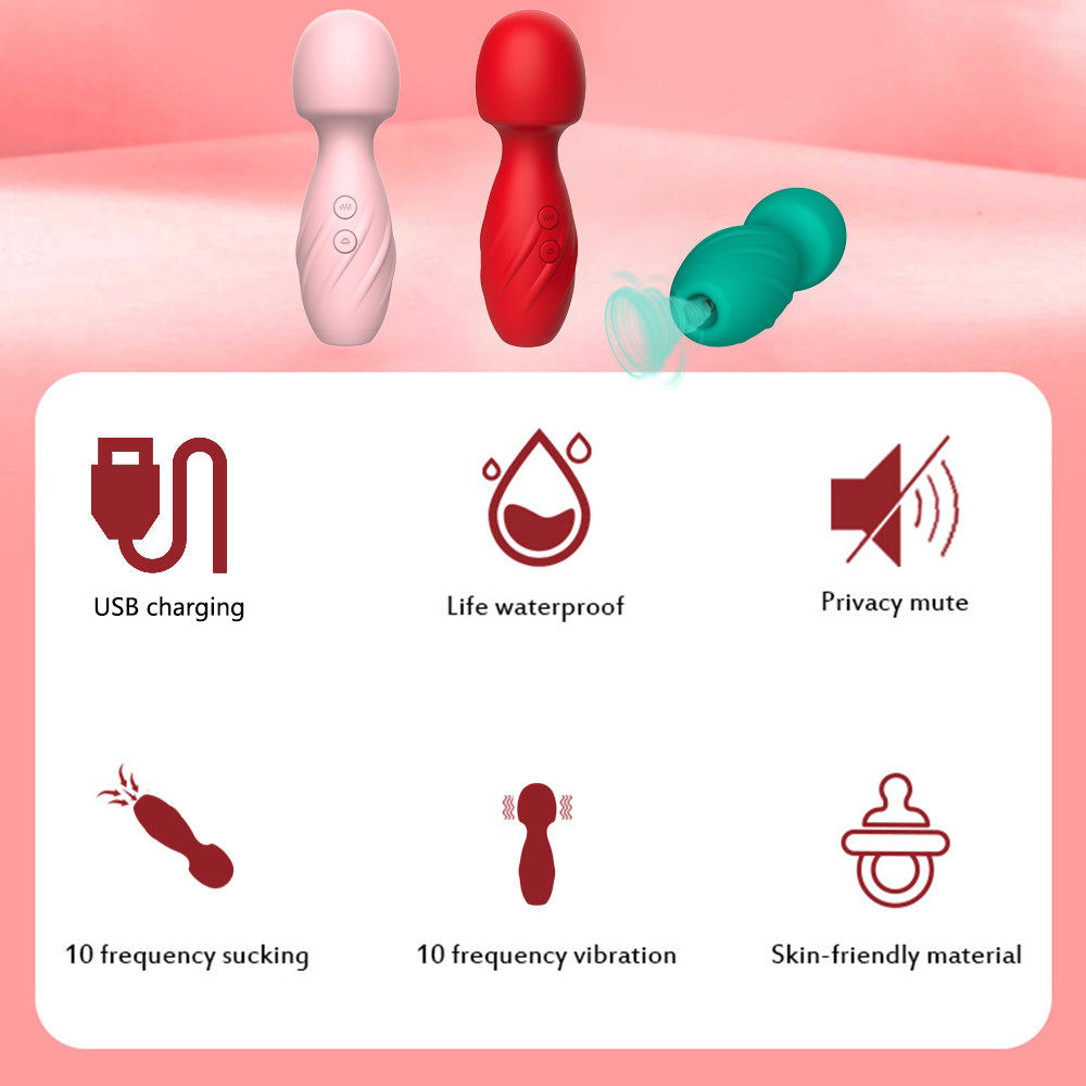 Premium Clitoral vibration Toy 10 Intensity Level Clitoris Suction Massager Clit Vibrator Sex Toy for Women