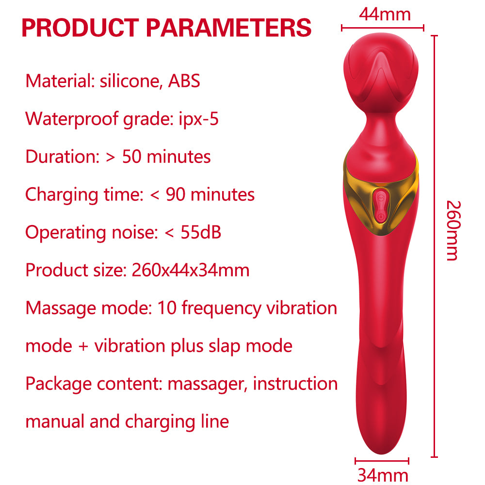 Eve's Fun 10 frequency vibration and beat to G-Spot double function