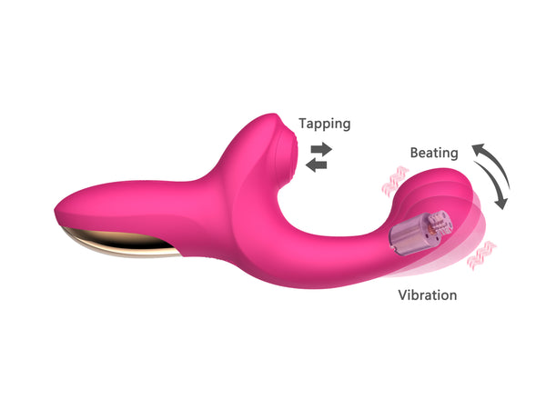 Eve's Fun Clitoris Sucking Licking Vibrator, G Spot Clit Stimulator