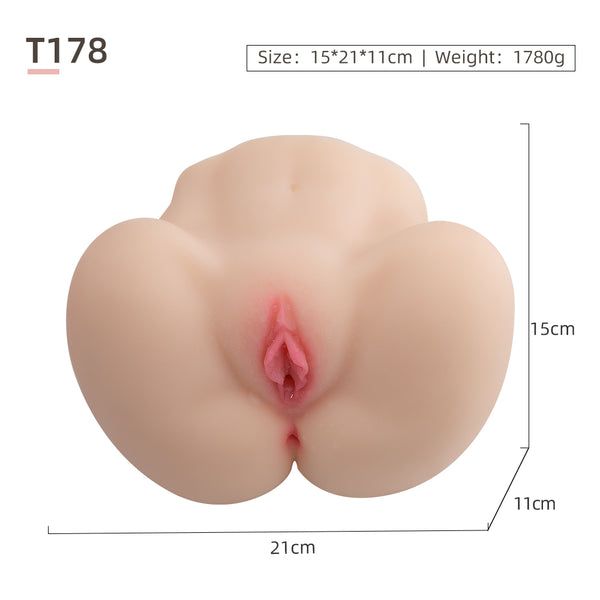 Ass Male Masturbator with Virgin Tight Labia 1780G